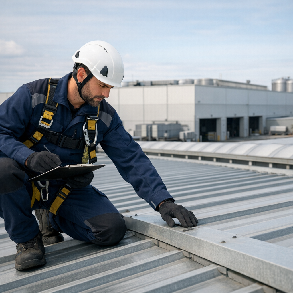 5 razones para hacer una inspección técnica de cubierta industrial antes de pedir presupuesto